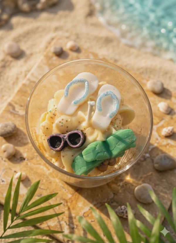 Bougie Peach-Beach