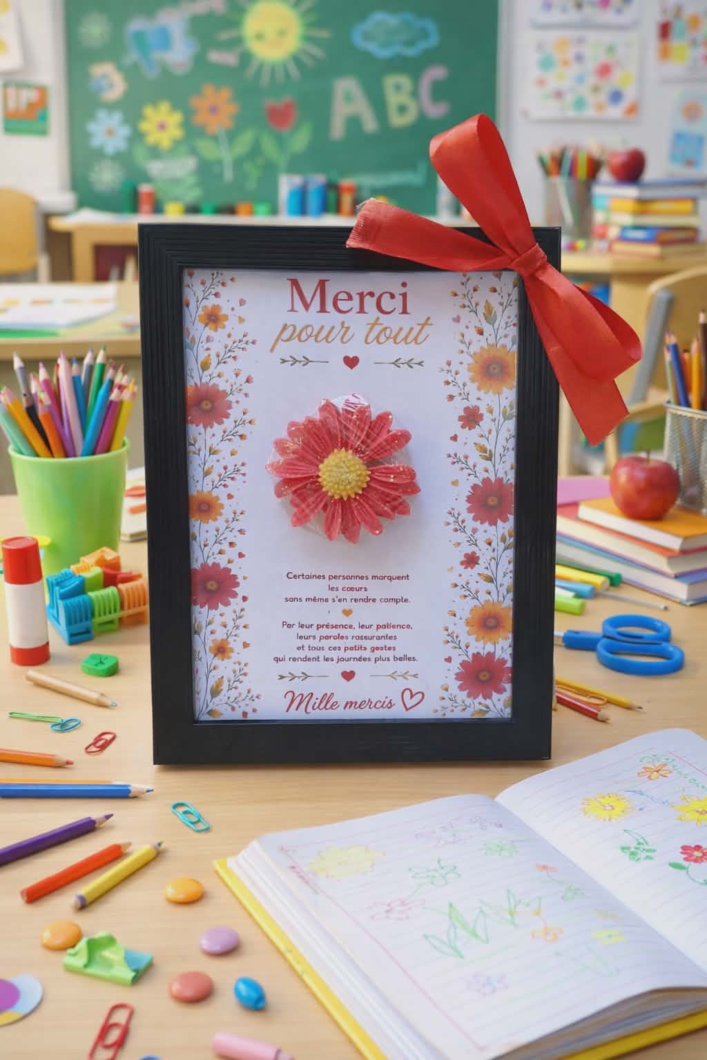 Cadre Merci pour tout