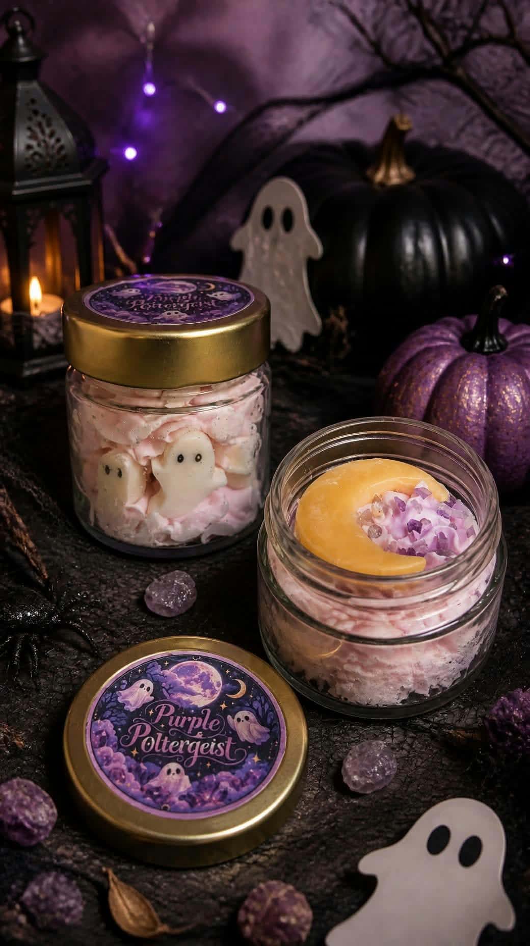 Bougie Purple Poltergeist